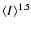 $\langle I\rangle^{1.5}$