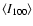 $\langle I_{100}\rangle$