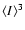 $\langle I\rangle^3$