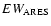 $EW_{\rm ARES}$