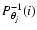 $P_{\theta_j}^{-1}(i)$
