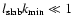 $l_{\rm slab} k_{\min} \ll 1$