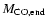 $M_{\rm CO,end}$