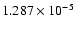 $1.287\times10^{-5}$