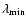 $\lambda _{\rm min}$