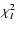 $\chi^2_I$