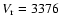 $V_{\rm r}=3376$