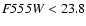 ${\it F555W}<23.8$