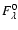 $F^0 _{\lambda}$