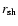 $r_{\rm sh}$