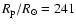 $R_{\rm p}/{R}_\odot=241$