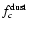 $f^{\rm dust}_c$