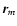 ${\vec r}_m$