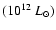 $(10^{12}~L_{\odot})$