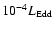 $10^{-4} L_{\rm Edd}$