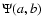 $\Psi(a,b)$
