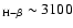 $_{\rm {H-\beta}}\sim3100$