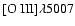 $[\rm O~III] \lambda5007$