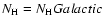 $N_{\rm H}=N_{\rm H}{Galactic}$