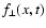 $f_{\perp} (x,t)$