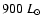 $900~{L_{\odot}}$