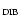 $_{\rm DIB}$