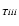 $_{Ti {\sc ii}}$