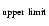 $_{\rm upper\ limit}$