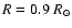 $R=0.9~R_{\odot}$