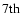 $7{\rm th}$