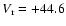 $V_{\rm r} = +44.6$