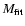 $M_{\rm fit}$