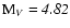 $\rm M\it _V=4.82$