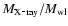 $M_{\rm X\mbox{-}ray}/M_{\rm wl}$