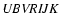 $\it UBVRIJK$