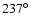 $237\hbox{$^\circ$ }$