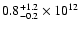 $0.8^{+1.2}_{-0.2}\times 10^{12}$