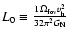 $L_0\equiv\frac{\Gamma \Omega_{{\rm fov}}v_{\rm h}^2}{32\pi^2 G_{\rm N}}$