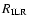 $R_{\rm ILR}$