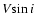 $V\!\sin i$
