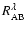$R_{\rm AB}^\lambda$
