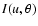 $I(u,\theta)$