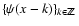 $ \lbrace \psi(x-k) \rbrace _{k \in {{\mathchoice {\hbox{$\sf\textstyle Z\kern-0...
...ptstyle Z\kern-0.3em Z$ }}
{\hbox{$\sf\scriptscriptstyle Z\kern-0.2em Z$ }}}}} $
