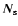$\vec{N}_{\rm s}$