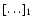 $[\ldots]_1$