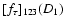 $[f_\tau]_{123}(D_1)$