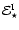 ${\cal E}_{\star}^{\rm I}$