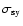 $\sigma_{{\rm sy}}$