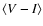 $\langle V-I\rangle$