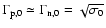 $\Gamma_{\rm p,0}\simeq
\Gamma_{\rm n, 0}=\sqrt{\sigma_0}$